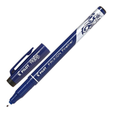 Pilot Frixion Fineliner Erasable 1.3mm Tip, Blue, Gel Pen, 12 Pack